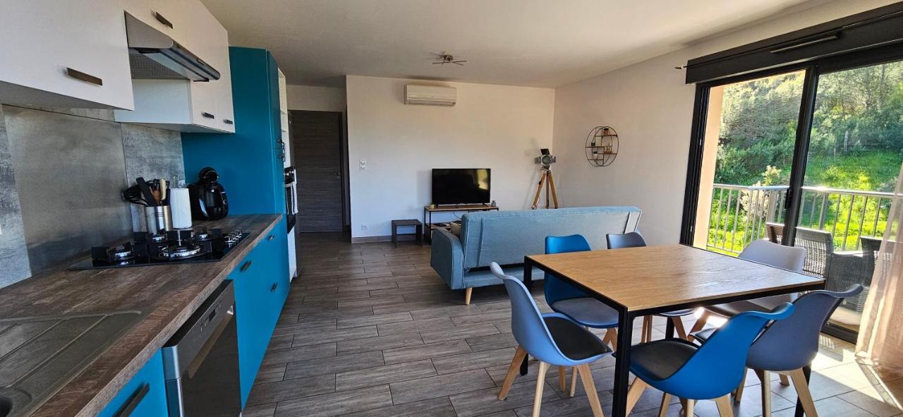 T3 Le Myrte Vue Mer & Montagne Idealement Situe Проприано Екстериор снимка